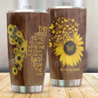 You Are My Sunshine Stainless Steel Tumbler, Tumbler Cups For Coffee/Tea, Great Customized Gifts For Birthday Christmas Thanksgiving