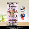 Cat I'm Grumpy I Want Coffee Stainless Steel Tumbler, Tumbler Cups For Coffee/Tea