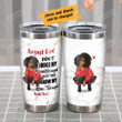 Personalized Black Girl Don't Judge My Breakthrough Until You Know My Been Through Stainless Steel Tumbler, Tumbler Cups For Coffee/Tea, Great Customized Gifts For Birthday Christmas Thanksgiving