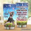 Personalized Goat This Is The Year I Will Be Stronger Stainless Steel Tumbler Perfect Gifts For Goat Lover Tumbler Cups For Coffee/Tea, Great Customized Gifts For Birthday Christmas Thanksgiving