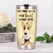 Bull Terrier Dog Love Something Just Fill Your Heart Stainless Steel Tumbler Perfect Gifts For Dog Lover Tumbler Cups For Coffee/Tea, Great Customized Gifts For Birthday Christmas Thanksgiving