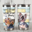Yorkshire Terrier Dog Butterfly Sometimes They Have Paws Stainless Steel Tumbler Perfect Gifts For Dog Lover Tumbler Cups For Coffee/Tea, Great Customized Gifts For Birthday Christmas Thanksgiving