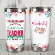 I'd Grow Up To Be A Super Cute Teacher Stainless Steel Tumbler Perfect Gifts For Teacher Tumbler Cups For Coffee/Tea, Great Customized Gifts For Birthday Christmas Thanksgiving