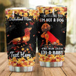 Personalized Dachshund Mom I'm Telling You I'm Not A Dog Stainless Steel Tumbler Perfect Gifts For Dog Lover Tumbler Cups For Coffee/Tea, Great Customized Gifts For Birthday Christmas Thanksgiving