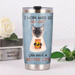 Siamese I Work Hard So My Cat Have A Better Life Stainless Steel Tumbler, Tumbler Cups For Coffee/Tea, Great Customized Gifts For Birthday Christmas Thanksgiving