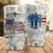 Personalized Us Army These Colors Don't Run Stainless Steel Tumbler Perfect Gifts For Us Army Tumbler Cups For Coffee/Tea, Great Customized Gifts For Birthday Christmas Thanksgiving