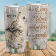 Personalized Wolf She Is Strong She Is Valiant She Is Fearless She Is Enough Stainless Steel Tumbler, Tumbler Cups For Coffee/Tea, Great Customized Gifts For Birthday Christmas Thanksgiving