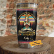 Personalized Hippie Girl I'm Mostly Peace Love And Light And A Little Go Fuck Yourself Stainless Steel Tumbler, Tumbler Cups For Coffee/Tea, Great Customized Gifts For Birthday Christmas Thanksgiving