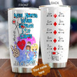 Personalized Nurse Real Heroes Wear Scrubs Stainless Steel Tumbler Perfect Gifts For Nurse Tumbler Cups For Coffee/Tea, Great Customized Gifts For Birthday Christmas Thanksgiving