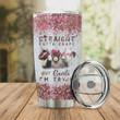 Straight Outta But Goats I'm Tryin' Stainless Steel Tumbler, Tumbler Cups For Coffee/Tea, Great Customized Gifts For Birthday Christmas Thanksgiving