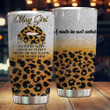 May Girl Hated By Many Loved By Plenty Leopard Pattern Stainless Steel Tumbler Perfect Gifts For Leopard Pattern Lover Tumbler Cups For Coffee/Tea, Great Customized Gifts For Birthday Christmas Thanksgiving