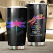 Butterfly May You Touch Dragonflies And Stars Stainless Steel Tumbler Perfect Gifts For Dragonfly Lover Tumbler Cups For Coffee/Tea, Great Customized Gifts For Birthday Christmas Thanksgiving