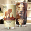 Lion King You Are Braver Than You Believe Stainless Steel Tumbler Perfect Gifts For Lion Lover Tumbler Cups For Coffee/Tea, Great Customized Gifts For Birthday Christmas Thanksgiving