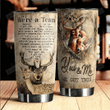 Buck And Doe I Can Swear On This Stainless Steel Tumbler Perfect Gifts For Deer Lover Tumbler Cups For Coffee/Tea, Great Customized Gifts For Birthday Christmas Thanksgiving Wedding Valentine's Day