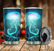 Shining Jellyfish Stainless Steel Tumbler, Tumbler Cups For Coffee/Tea, Great Customized Gifts For Birthday Christmas Thanksgiving