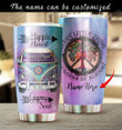 Personalized Hippie Heart Gypsy Soul Stainless Steel Tumbler Perfect Gifts For Hippie Tumbler Cups For Coffee/Tea, Great Customized Gifts For Birthday Christmas Thanksgiving