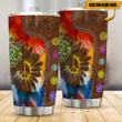 Personalized Hippie Soul Stainless Steel Tumbler Perfect Gifts For Hippie Lover Tumbler Cups For Coffee/Tea, Great Customized Gifts For Birthday Christmas Thanksgiving