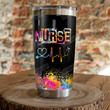 Colorful Medical Symbol Nurse Stainless Steel Tumbler Perfect Gifts For Nurse Tumbler Cups For Coffee/Tea, Great Customized Gifts For Birthday Christmas Thanksgiving