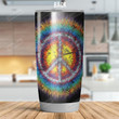 Hippie Van Peace Love Feeling Groovy Stainless Steel Tumbler Perfect Gifts For Hippie Tumbler Cups For Coffee/Tea, Great Customized Gifts For Birthday Christmas Thanksgiving