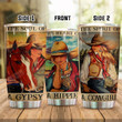 Cowgirl And Horse The Soul Of A Gypsy The Heart Of A Hippie Stainless Steel Tumbler Perfect Gifts For Cowgirl Tumbler Cups For Coffee/Tea, Great Customized Gifts For Birthday Christmas Thanksgiving
