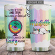 Personalized Unicorn I Woke Up Today And Spun The Wheel Of Attitude It Landed On Lazy Again Stainless Steel Tumbler, Tumbler Cups For Coffee/Tea, Great Customized Gifts For Birthday Christmas Thanksgiving