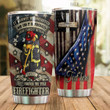 Personalized Firefighter I Own It Forever Stainless Steel Tumbler Perfect Gifts For Firefighter Tumbler Cups For Coffee/Tea, Great Customized Gifts For Birthday Christmas Thanksgiving