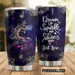 Personalized Bohemian Dream Big Shine Bright Stainless Steel Tumbler Perfect Gifts For Bohemian Lover Tumbler Cups For Coffee/Tea, Great Customized Gifts For Birthday Christmas Thanksgiving