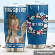 Personalized Makeup Artist A Girl Who Loved Makeup Stainless Steel Tumbler Perfect Gifts For Makeup Artist Tumbler Cups For Coffee/Tea, Great Customized Gifts For Birthday Christmas Thanksgiving