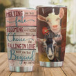 Personalized Goat Becoming Your Friend Was A Choice But Falling In Love With You Was Beyond My Control Stainless Steel Tumbler, Tumbler Cups For Coffee/Tea, Great Customized Gifts For Birthday Christmas Thanksgiving