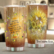 Personalized Bee Gracious Words Are Like A Honeycomb Stainless Steel Tumbler Perfect Gifts For Bee Lover Tumbler Cups For Coffee/Tea, Great Customized Gifts For Birthday Christmas Thanksgiving