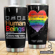 Personalized LGBT Colors May Wary Stainless Steel Tumbler Perfect Gifts For LGBT Lover Tumbler Cups For Coffee/Tea, Great Customized Gifts For Birthday Christmas Thanksgiving