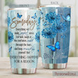 Personalized Butterfly Someday Everything Will Make Perfet Sense Stainless Steel Tumbler Perfect Gifts For Butterfly Lover Tumbler Cups For Coffee/Tea, Great Customized Gifts For Birthday Christmas Thanksgiving