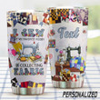 Personalized Sewing My Favorite Hobby Is Collecting Fabric Stainless Steel Tumbler Perfect Gifts For Sewing Lover Tumbler Cups For Coffee/Tea, Great Customized Gifts For Birthday Christmas Thanksgiving