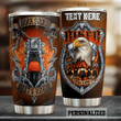 Personalized Biker Let's Ride Stainless Steel Tumbler Perfect Gifts For Biker Tumbler Cups For Coffee/Tea, Great Customized Gifts For Birthday Christmas Thanksgiving