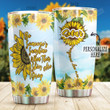 Personalized Sunflower Be Someone's Sunflower When Their Skies Are Gray Stainless Steel Tumbler Perfect Gifts For Sunflower Lover Tumbler Cups For Coffee/Tea, Great Customized Gifts For Birthday Christmas Thanksgiving
