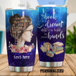 Personalized Book A Book Is A Dream That You Hold In Your Hands Stainless Steel Tumbler Perfect Gifts For Book Lover Tumbler Cups For Coffee/Tea, Great Customized Gifts For Birthday Christmas Thanksgiving