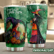 Personalized Wicca Witch Stainless Steel Tumbler Perfect Gifts For Witch Lover Tumbler Cups For Coffee/Tea, Great Customized Gifts For Birthday Christmas Thanksgiving Halloween