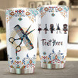 Personalized Hair Hustler Vintage Tools Stainless Steel Tumbler Tumbler Cups For Coffee/Tea Meaningful Customized Gifts For Birthday Christmas Thanksgiving Awesome Gifts For Hair Stylist
