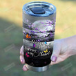 Purple Flower Butterfly Personalized Tumbler Cup Always On My Mind Forever In My Heart Stainless Steel Insulated Tumbler 20 Oz Great Customized Gifts For Birthday Christmas Thanksgiving