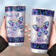 Fibromyalgia Awareness Personalized Tumbler Cup Faith Hope Love Stainless Steel Vacuum Insulated Tumbler 20 Oz Great Customized Gifts For Birthday Christmas Thanksgiving Coffee/ Tea Tumbler
