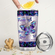 Fibromyalgia Awareness Personalized Tumbler Cup Faith Hope Love Stainless Steel Vacuum Insulated Tumbler 20 Oz Great Customized Gifts For Birthday Christmas Thanksgiving Coffee/ Tea Tumbler