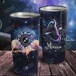 Personalized Zodiac Sagittarius Galaxy Tumbler Stainless Steel Vacuum Insulated Double Wall Travel Tumbler With Lid, Tumbler Cups For Coffee/Tea, Perfect Gifts For Birthday Christmas Thanksgiving