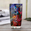 Personalized Galaxy Turtle Tumbler Cup Stainless Steel Insulated Tumbler 20 Oz Best Gifts For Birthday Christmas Thanksgiving Tumbler For Coffee/ Tea With Lid Gifts For Turtle Lovers