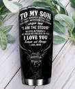 Deer Hunting Personalized Tumbler Cup To My Son I Love You Stainless Steel Insulated Tumbler 20 Oz Perfect Gifts From Mom To Son Great Gifts For Birthday Christmas Thanksgiving