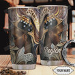 Personalized Black Woman Tumbler Cup, Coffee/ Tea Tumbler With Lid, Stainless Steel  Vacuum Insulated Tumbler 20 Oz, Best Gifts For Girls, Birthday Gifts, Christmas Gifts