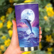 Dolphins Tumbler Stainless Steel Tumbler, Tumbler Cups For Coffee/Tea, Great Customized Gifts For Birthday Christmas Thanksgiving, Anniversary