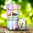 Sloth I'll Get Over Tumbler Stainless Steel Tumbler, Tumbler Cups For Coffee/Tea, Great Customized Gifts For Birthday Christmas Thanksgiving, Anniversary