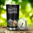 I'm Happy Camper 5 Billion Star Hotel Stainless Steel Tumbler, Tumbler Cups For Coffee/Tea, Great Customized Gifts For Birthday Christmas Thanksgiving