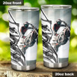 Motocross Z Wall Stainless Steel Tumbler, Tumbler Cups For Coffee/Tea, Great Customized Gifts For Birthday Christmas Thanksgiving