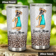 Boxer Mom Boxer Shows Tattoo Stainless Steel Tumbler, Tumbler Cups For Coffee/Tea, Great Customized Gifts For Birthday Christmas Thanksgiving
